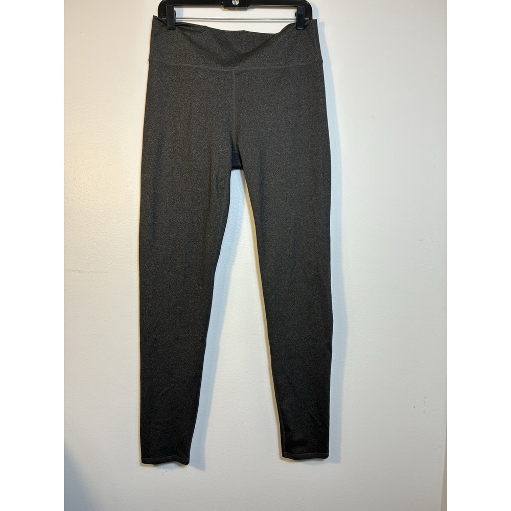 Fabletics pull on leggings Women's Sz Large Gray Ankle Athletic Workout